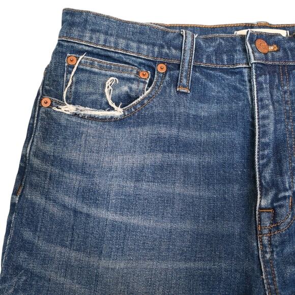 Madewell Womens 28 The High-Rise Slim BoyJean - Picture 6 of 12